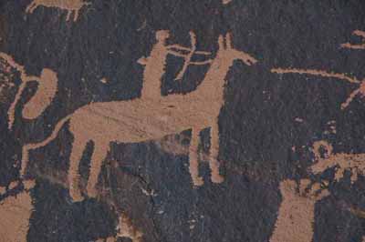 Newspaper Rock petroglyphs